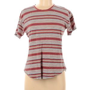 LAST CHANCE! ♻Madewell Women’s Red Striped Short Sleeve Tee
